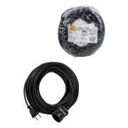 Удлинитель-шнур силовой народный ПВС 2200 Вт б/з, 20м, штепс. гнездо У-12006