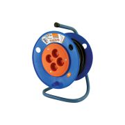 Удлинитель на катушке силовой народный 4 гнезда ПВС 3500 Вт с/з, 50м УС1-43131