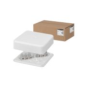 Коробка распаячная КР 75х75х20 ОП с клем. колодкой белая IP40 TDM