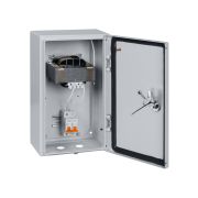 Ящик с трансформатором понижающим ЯТП-0,25 220/24-2 авт. IP54 TDM