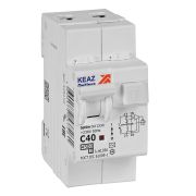 KEAZ АВДТ с защитой от сверхтоков OptiDin D63-22C40-AC-У3 (2P, C40, 30mA, 4,5кА)