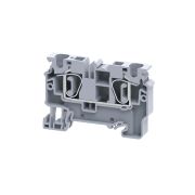 KEAZ Клемма проходная пружинная OptiClip CX-6-I-41A-(0,2-6)-серый