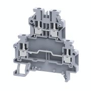 KEAZ Клемма двухярусная винтовая OptiClip ODL-2,5-2L-I-серый