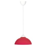 Светильник НСБ 1122/1 «Home mini» 15 Вт, Е27, красный, шнур белый TDM