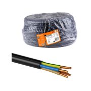 Кабель ВВГнг(А)-LSLTx 5х1,5 ок(N, PE)-0,66 ГОСТ (разномер) TDM