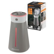 Портативный увлажнитель воздуха «Ареал мини», 0,38 л, RGB, насадки: вентилятор, ночник, серый, TDM