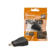 Переходник «АВП 1» штекер micro HDMI - гнездо HDMI, позолоченные контакты, TDM