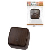 Переключатель на 2 направления 1-кл. открытой установки IP20 10А, венге «Дача» Народная