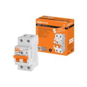 Дифференциальный автоматический выключатель АД2P 2Р С16 30мА 6кА тип АС TDM