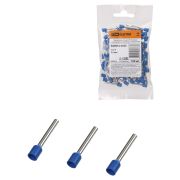 Наконечник-гильза Е2518 2,5мм2 с изолированным фланцем (100шт) TDM