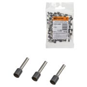 Наконечник-гильза Е2512 2,5мм2 с изолированным фланцем (100шт) TDM