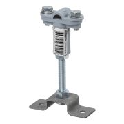 Держатель для гориз. и верт. поверхностей полимерный 2-х болтовой высота 100 мм , для прута Ø6-10 мм (упак. 1 шт.) TDM