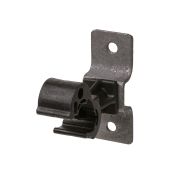 Держатель для гориз. и верт. поверхностей, полимерный фиксатор с защелкой для прута Ø8-10 мм, высота 45 мм, гор. цинк. (упак. 1 шт.) TDM