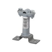 Держатель для гориз. и верт. поверхностей полимерный 2-х болтовой высота 75 мм, для прута Ø6-10 мм (упак. 1 шт.) TDM