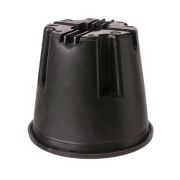 Держатель для плоской кровли крестовой фиксатор для прута Ø8-10 мм, без бетона, ПП (упак. 1 шт.) TDM