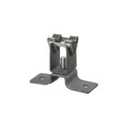 Держатель для гориз. и верт. поверхностей, стальной фиксатор для прута Ø8 мм, высота 45 мм, гор. цинк. (упак. 1 шт.) TDM