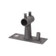 Крепление на верт. поверхность мачты молниеприемника 5-7 м с выносом 100 мм, Ø40 мм, М16, термодиффузия (компл.1 шт.) TDM