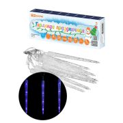 Гирлянда светодиодная «Сосульки фигурные» 2,1 м, 32LED, 8 шт, синий, 8 режимов, 250 В, IP20, TDM