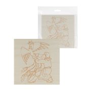 Набор досок для выжигания «Сказки», 150х150 мм, 5 шт., пакет, TDM