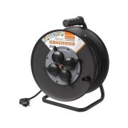 Удлинитель силовой УХз16-004 (метал. катушка, 4 места IP44/50 м КГ 4000 Вт) Народный УС1-43128 (УСн1 430 1001)