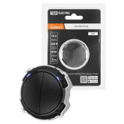 Выключатель 2-кл. 16А 250В кнопочный механизм агат, «Байкал» TDM