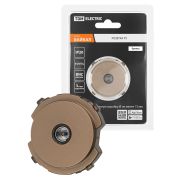 Розетка TV оконечная бронза, «Байкал» TDM