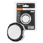 Выключатель 1-кл. 16А 250В проходной кнопочный механизм белый, «Байкал» TDM