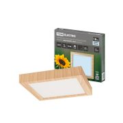 Светильник накладной светодиодный квадрат «Даунлайт» СПО (сосна) 18 Вт 225*225*32 мм 4000К TDM