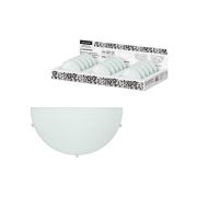 Светильник декоративный СД 1*60 Вт, E27, 250 x125 мм, полукруг, белый, Народный