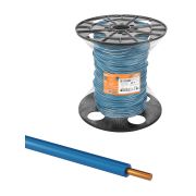 Провод ПуВнг(А)-LS 1х4,0 ГОСТ на катушке (300м), синий TDM