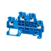 KEAZ Клемма 2х-ярусная push-in OptiClip CPDL-2,5-2L-I-BU-синий