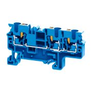 KEAZ Клемма с 3-мя контактами push-in OptiClip СP-4-TRIPLET-I-BU-синий