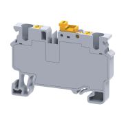 KEAZ Клемма с ножевым размыкателем push-in OptiClip CPK-4-MT-N-I-серый