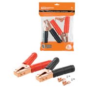 Зажим «крокодил» для пусковых проводов 700 А (1 красный + 1 черный) TDM