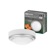 Светильник накладной LED ДПО «Антарес» 8Вт 6500К круг 140*58 мм мат.серебро IP54 TDM