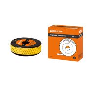 Маркер МК3 - 10мм символ «1» 180шт/ролл TDM