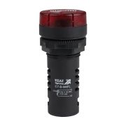 KEAZ Зуммер с пульсирующим сигналом OptiSignal Compact D22 C7-B-M4FL красный с подсветкой 230 В AC/DC