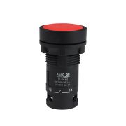 KEAZ Кнопка с фиксацией OptiSignal Compact D22 C7-PH-411 красная 1НО+1НЗ XB7NH45