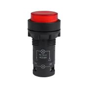 KEAZ Кнопка с подсветкой OptiSignal Compact D22 C7-PL-M401 красная 1НЗ 230 В AC XB7NW34M2