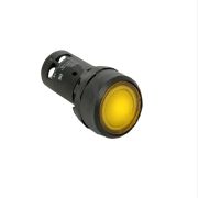 KEAZ Кнопка с фиксацией с подсветкой OptiSignal Compact D22 C7-PHL-B510 желтая 1НО 24 В AC/DC XB7NJ05B1