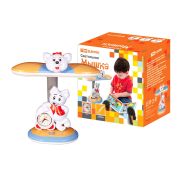 Светильник Мышка настол/часы 220В, 11Вт, G23, желтый TDM