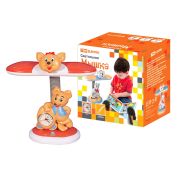 Светильник Мышка настол/часы 220В, 11Вт, G23, оранжевый TDM