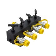 KEAZ Распределительный гидравлический кран 1 на 4, SHTOK. 12505