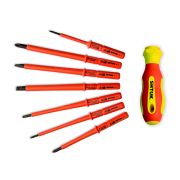 KEAZ Набор диэлектрических отверток 7+1, SHTOK. 09345