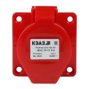 KEAZ Розетка фланцевая 314-16А-6h-380AC-3P+PE-IP44